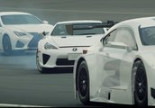 Lexus DANCE of F - baile sobre ruedas