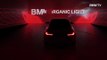 BMW M4 Concept Iconic Lights con luces con tecnología OLED