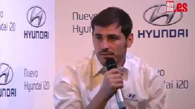 Iker Casillas presenta el nuevo Hyundai i20 Inspirart