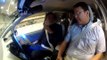 Carlos Ghosn prueba el vehículo de conducción autónoma de Nissan