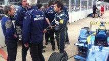 Alain Prost, en la Fórmula E