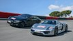 Tesla Model S vs Porsche 918 Spyder