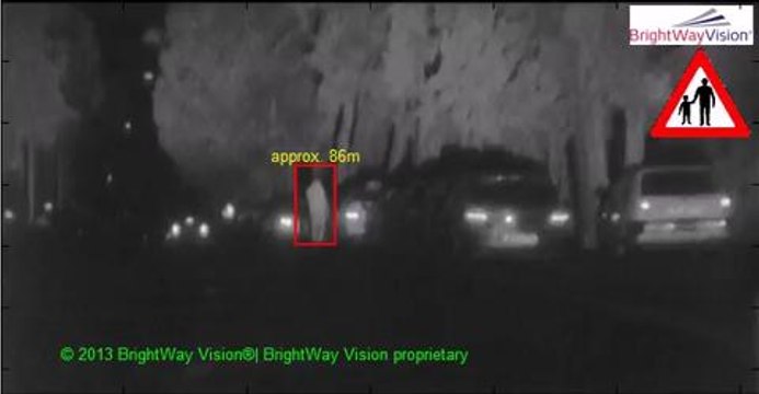 BrightWay Vision: deteccción de peatones en conducción nocturna por ciudad