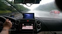 BrightWay Vision: conducción con lluvia intensa