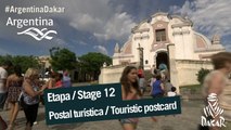 Stage / Etape 12 –  Touristic postcard  / Carte postale touristique