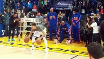 Quand un Harlem Globetrotter tente d'imiter la routine de Stephen Curry