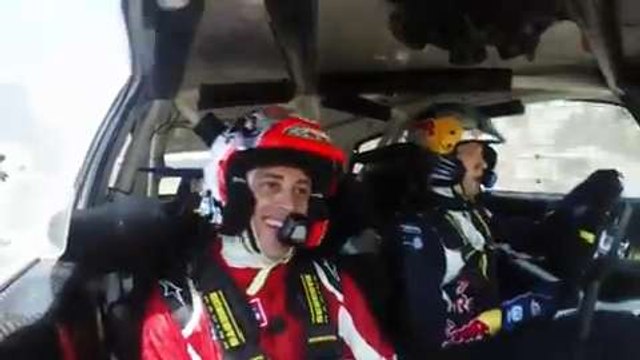 Andrea Dovizioso copiloto de Ogier
