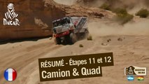 Résumé des étapes 11 et 12 - Camion/Quad - (San Juan / Villa Carlos Paz)