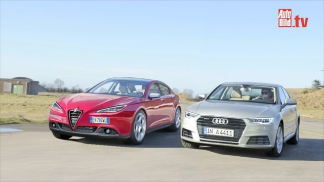 Nuevo Alfa Giulia contra Audi A4