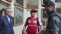Kimi Raikkonen meets Ken Block and Lord March