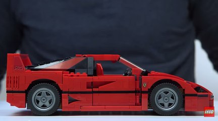 Un Ferrari F40 de Lego