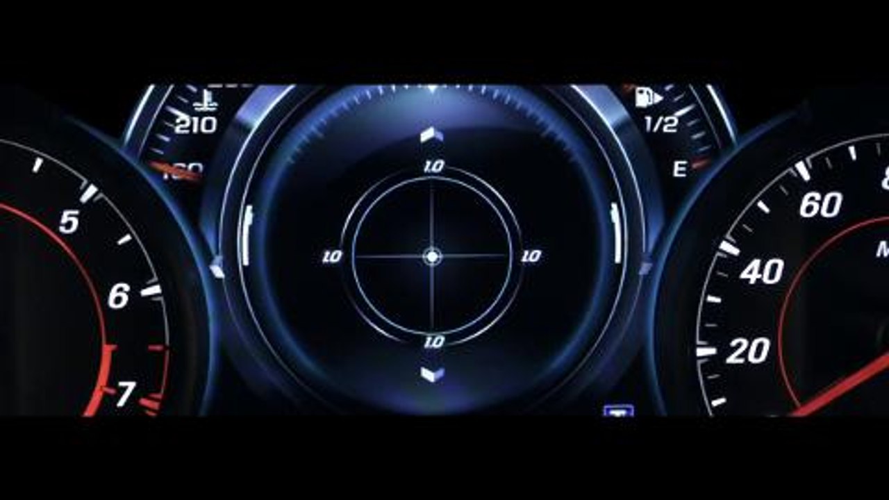 Interior del Chevrolet Camaro 2016