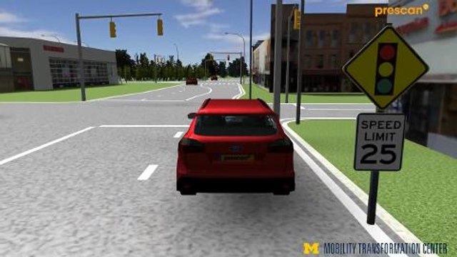 MCity. Simulación de la conducción autónoma en el U-M Mobility Transformation Center en Michigan