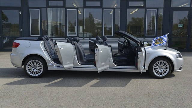 Audi A3 Limusina y descapotable