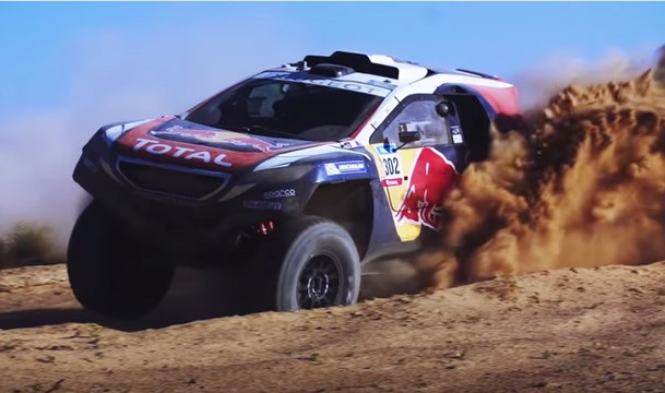 Peugeot 2008 DKR Test en Marruecos