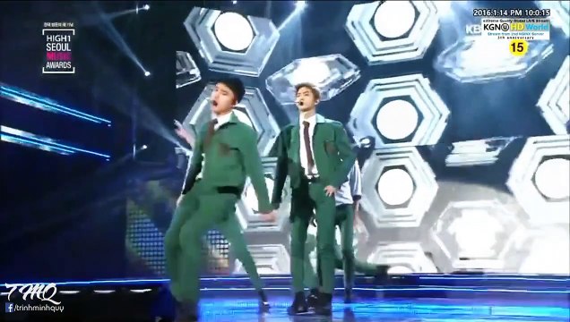 160114 Call Me Baby EXO (엑소) @2016 Seoul Music Awards