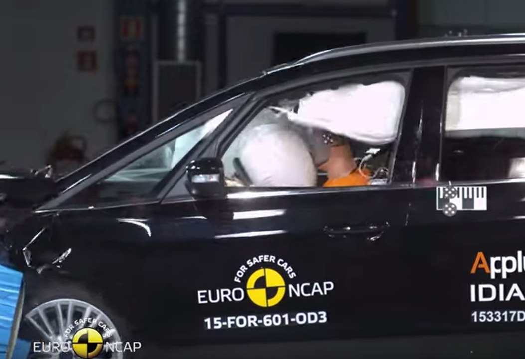 Euro NCAP Crash Test of Ford Galaxy 2015