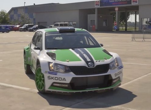 Vuelta rápida con el Skoda Fabia R5