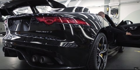 Jaguar F-TYPE Project 7 _ montaje techo