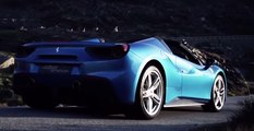 Ferrari 488 Spider - grabando escenas
