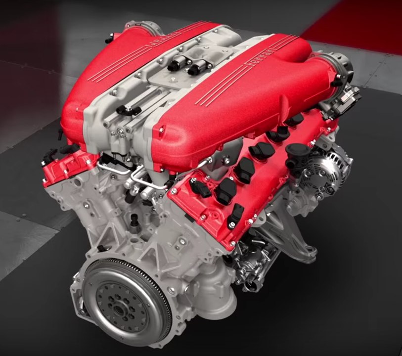 Motor Ferrari F12tdf