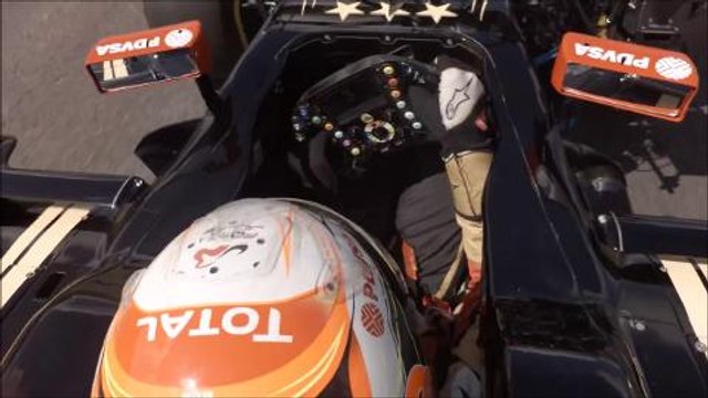 On-board with Romain Grosjean at Brands Hatch