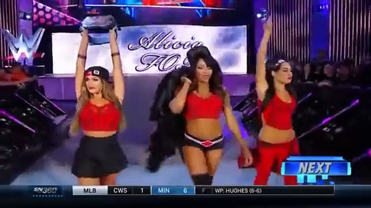 ALICIA FOX VS NAOMI 6 25 2015 SMACKDOWN FULL-MATCH