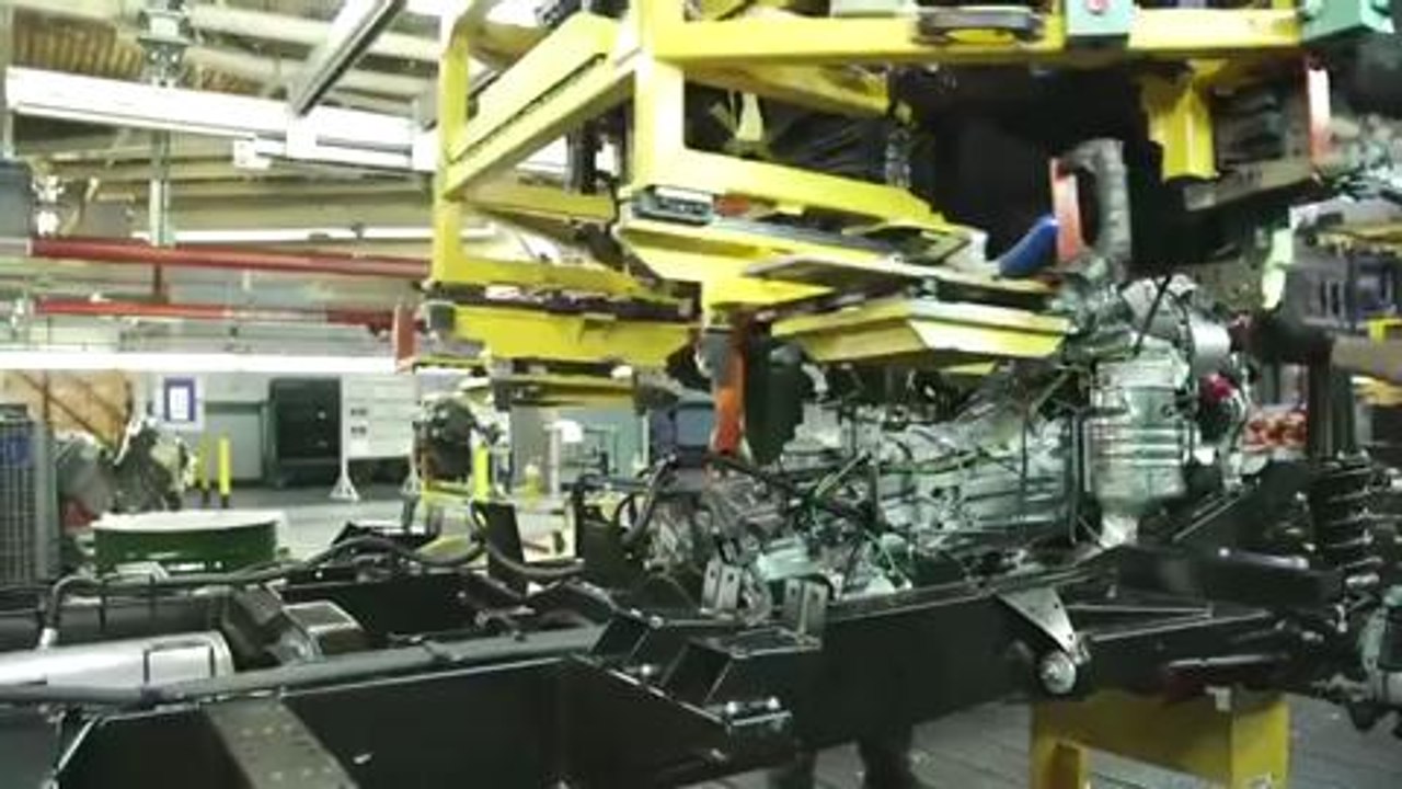 Producción del Land Rover Defender 2015