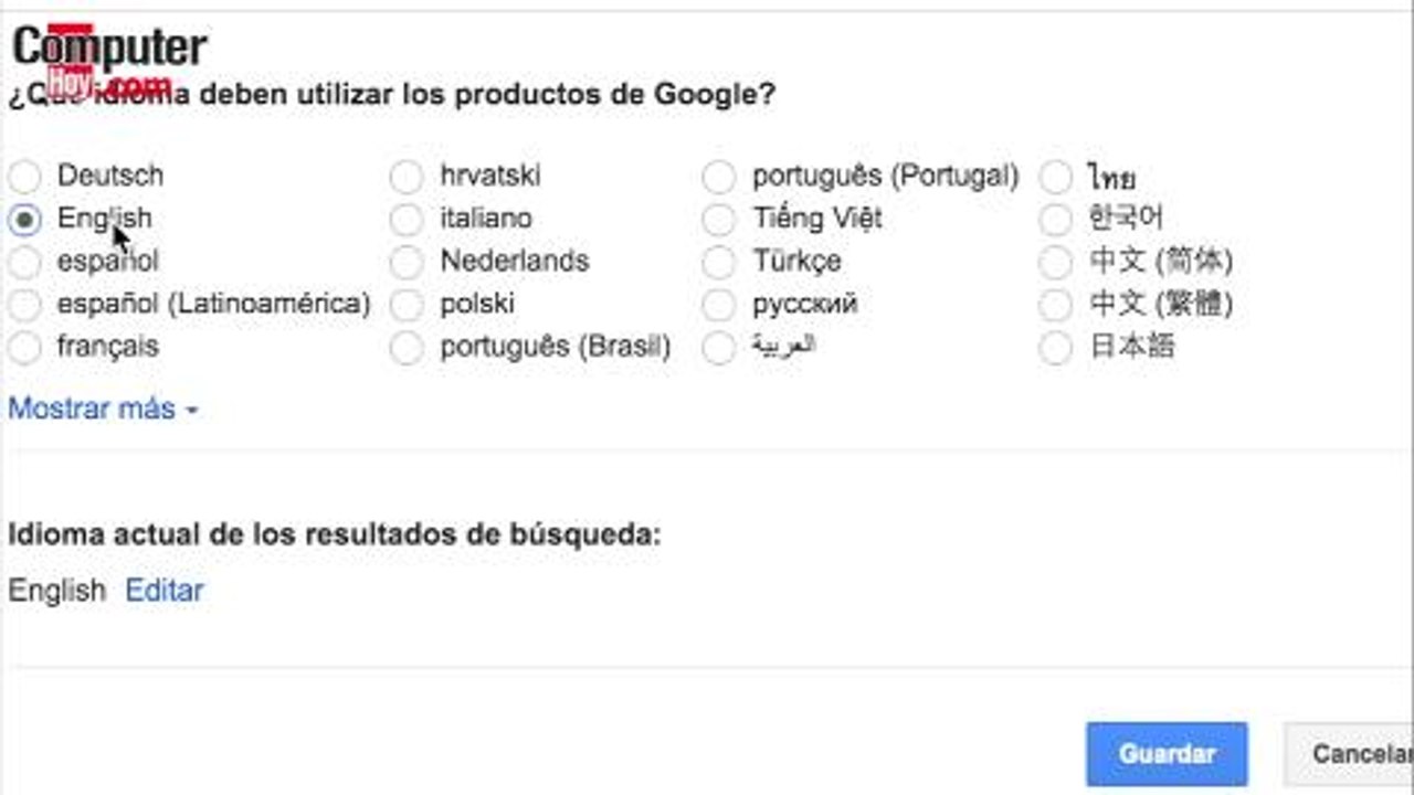 Truco Busquedas Google 2