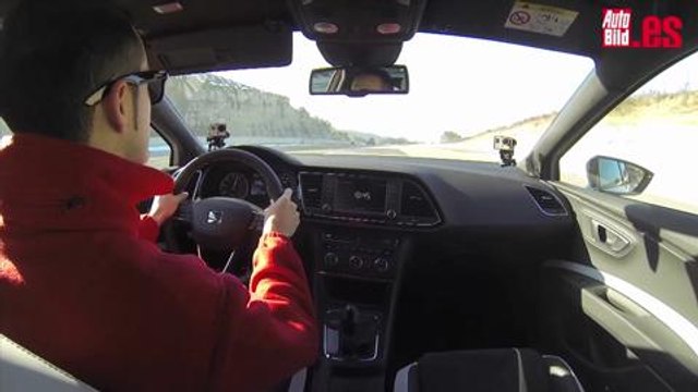 Prueba Seat León ST Cupra en circuito