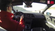 Prueba Seat León ST Cupra en circuito