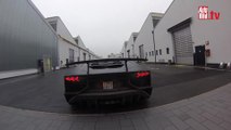 Arrancada Lamborghini Aventador SV