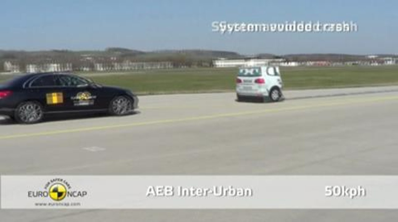 Mercedes C-Class Autonomous Emergency Braking