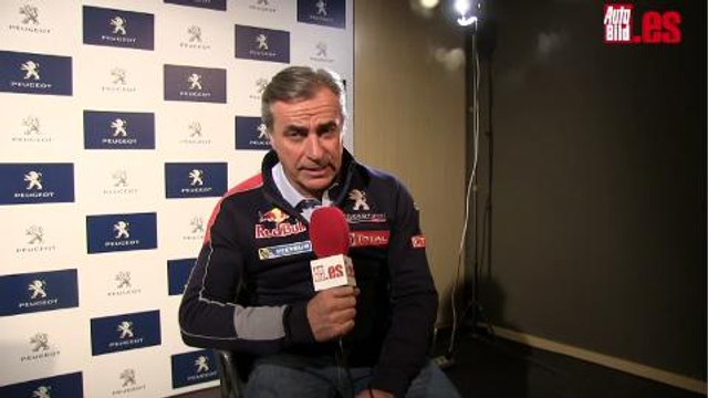 Entrevista Carlos Sainz antes del Dakar 2016