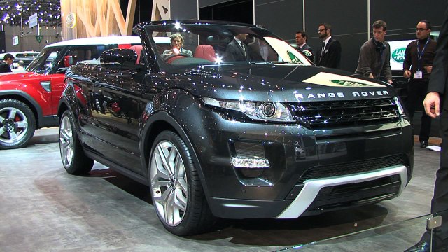 Nuevo Range Rover Evoque Cabrio Salón de Ginebra 2012