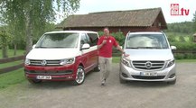 Mercedes Clase V contra VW T6