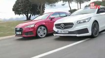 Mercedes A-Class y el Audi A3 (2018)