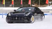 Prueba en nieve del Ferrari FF