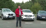 VÍDEO: Comparativa entre el Audi Q5 / Mercedes GLC / BMW X3