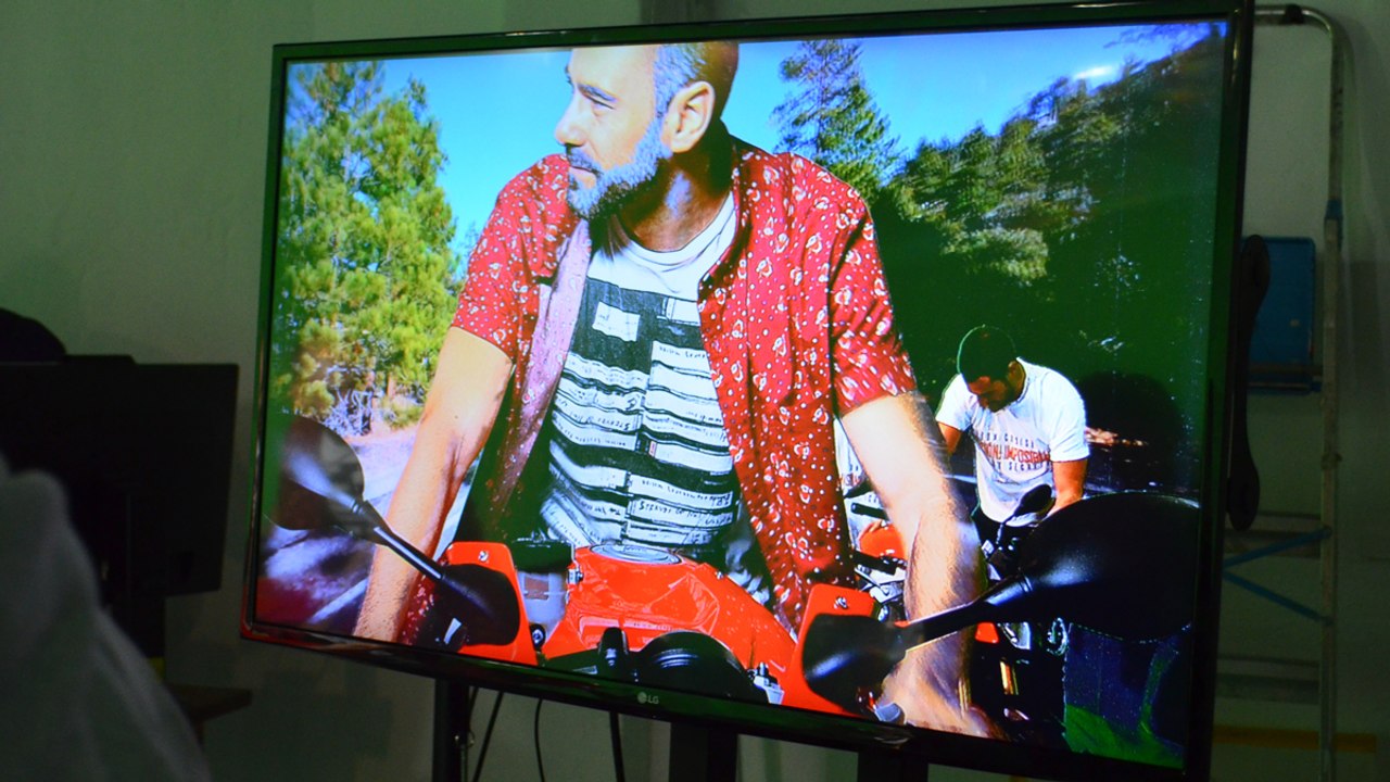 Rodaje de escenas con especialistas