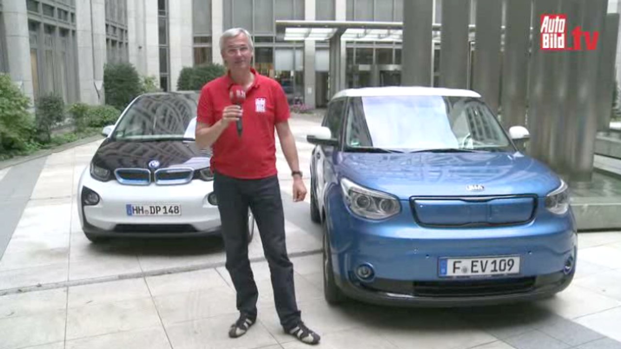 Cara a cara BMW i3 vs KIA Soul EV