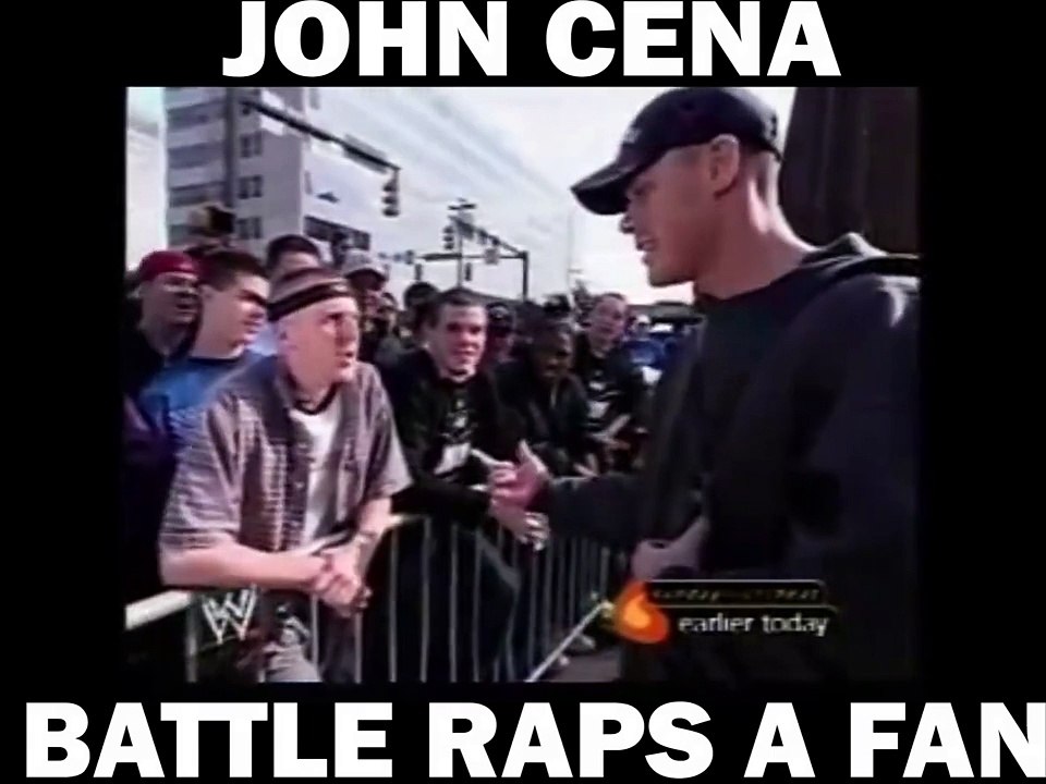 John Cena Raps Live