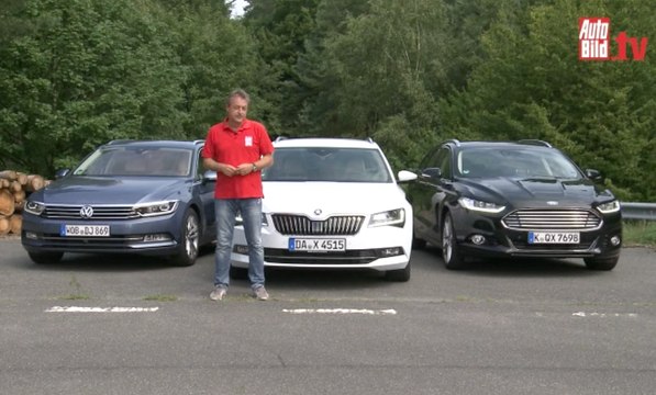 Comparativa Skoda Superb vs VW Passat vsFord Mondeo