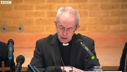 Justin Welby's 'deep sadness' over LGBT 'persecution'