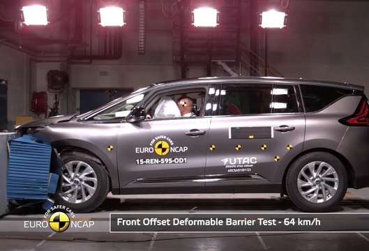Renault Espace 2015 Euro NCAP Crash Test