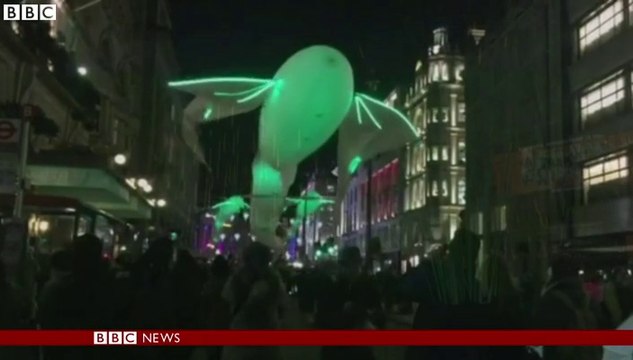 Lumiere festival lights up London landmarks