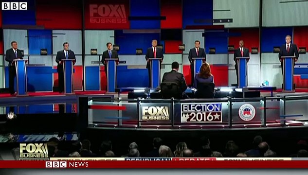 Donald Trump clashes with Ted Cruz at Republican debate