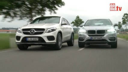 BMW X6 vs Mercedes GLE Coupe