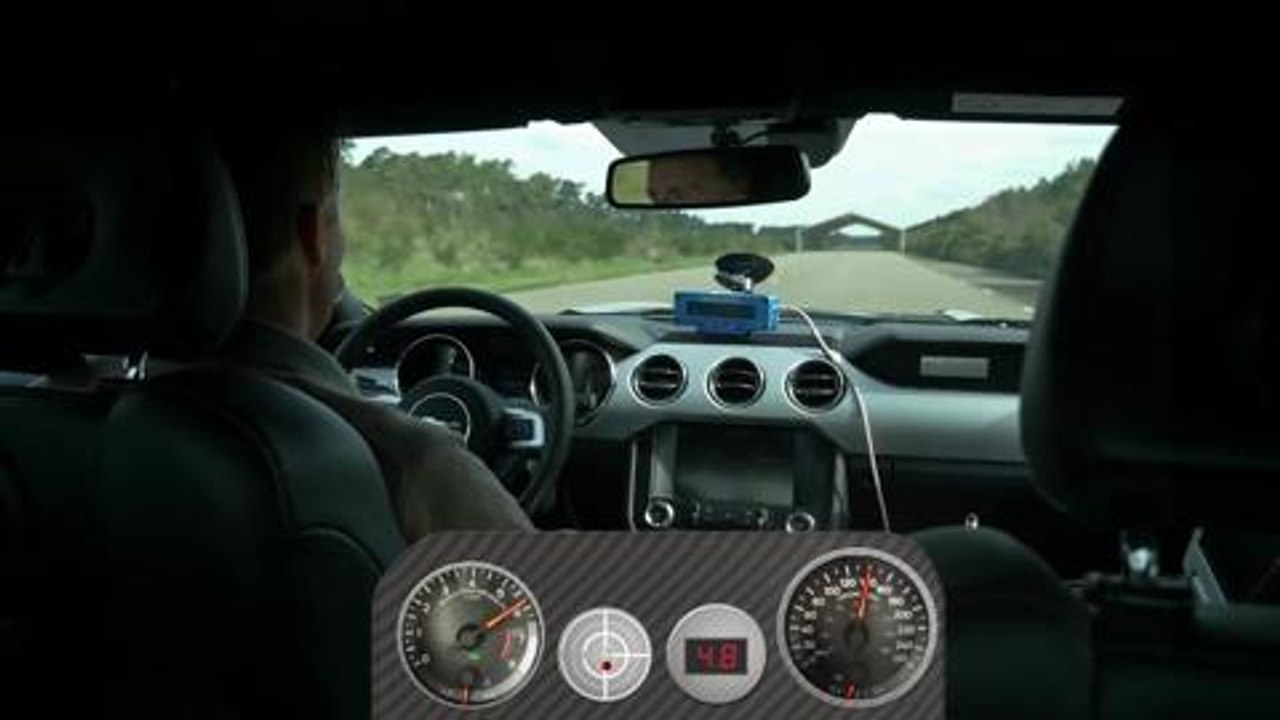 Test de velocidad Ford Mustang 5.0 V8