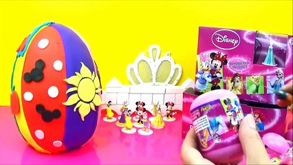 Download Video: 15 Disney Princess Mini Beeldje Speelgoed Capsules, Gigantische Disney Play-doh sorpresa ディズニー